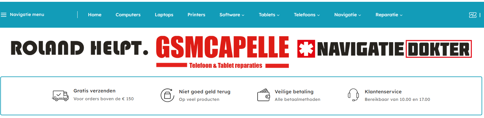 Nieuwe website Roland Helpt